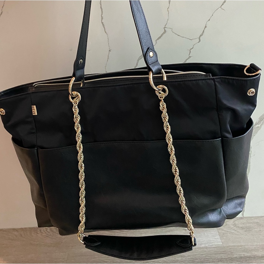 Beis Bag/Purse/laptop/diaper bag